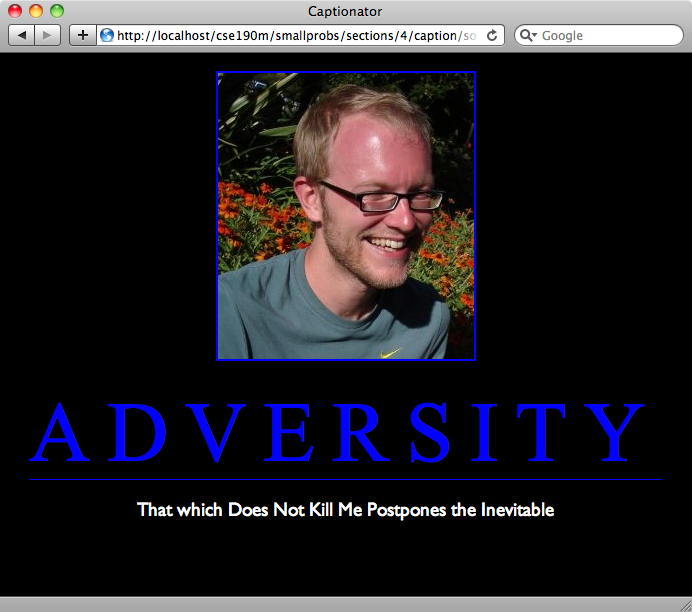screenshot of caption.php